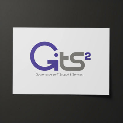 Logo réalisé pour une société de service<i>(2015)</i> Logo Gits²
