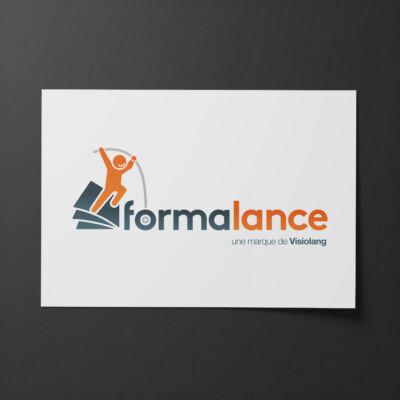 Logo réalisé pour un société d'aide aux formateurs freelance <i>(2022)</i> Logo Formalance